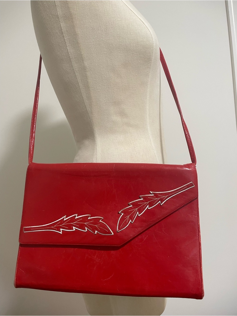 Red Crossbody Bag